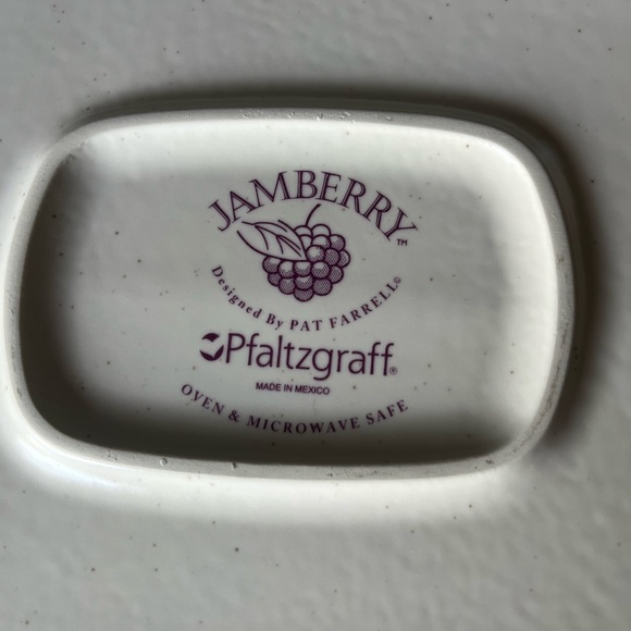 Pfaltzgraff Jamberry Large Rectangular Lasagna Baker - Picture 11 of 12